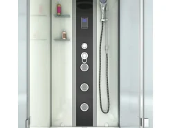 AcquaVapore Outdoor Whirlpools|Whirlpool Dusche Kombination K05-L01-WP Duschtempel 180x90