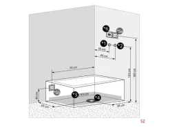 AcquaVapore Outdoor Whirlpools|Whirlpool Dusche Kombination K05-L01-WP Duschtempel 180x90