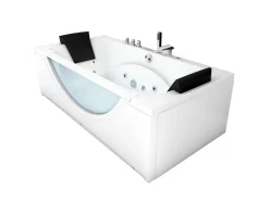 Whirlpool Pool Badewanne Eckwanne Wanne W81H-A 90x180*AcquaVapore New