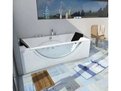 Whirlpool Pool Badewanne Eckwanne Wanne W81H-A 90x180*AcquaVapore New