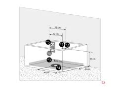Whirlpool Pool Badewanne Eckwanne Wanne W81H-A 90x180*AcquaVapore New