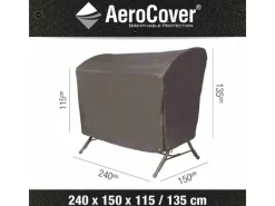 Schutzhülle für Gartenschaukeln 240 cm x 150 cm Anthrazit*Aerocover Outlet