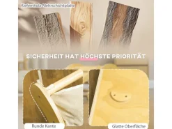 4 in 1 Klettergerüst Set mit Rutsche für Kinder Indoor*AIYAPLAY Best