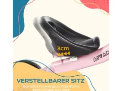 AIYAPLAY Fahrräder|Dreirad mit Verstellbarer Sitz