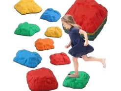 AIYAPLAY Outdoor-Spielzeug|Flusssteine  Kunststoff Mehrfarbig 32L x 30B x 13,5H cm