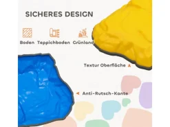 AIYAPLAY Outdoor-Spielzeug|Flusssteine  Kunststoff Mehrfarbig 32L x 30B x 13,5H cm
