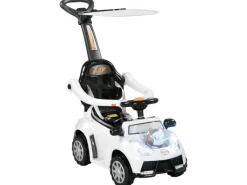 AIYAPLAY Quads|Motorroller|Rutschauto Schub- und Haltestange mit Rückenlehne