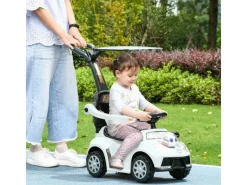 AIYAPLAY Quads|Motorroller|Rutschauto Schub- und Haltestange mit Rückenlehne