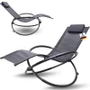 Albatros Sonnenliegen|Premium Gartenliege X FORM Belastbar bis 160Kg