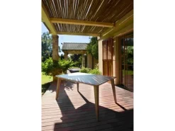 Lima Tisch Cappuccino Wetterfest Garten-Esstisch Outdoor Gartentisch Gartenmöbel*Allibert Discount