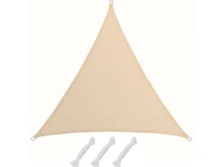 AMANKA Sonnensegel|HDPE Sonnensegel - 2x2x2m Dreieck