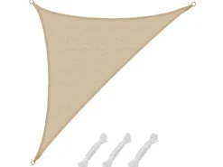 HDPE Sonnensegel - 3,6 x 3,6 x 5,1m Rechtwinklig*AMANKA Outlet