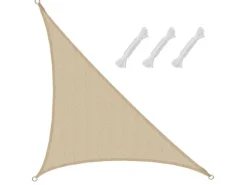 HDPE Sonnensegel - 3,6 x 3,6 x 5,1m Rechtwinklig*AMANKA Outlet