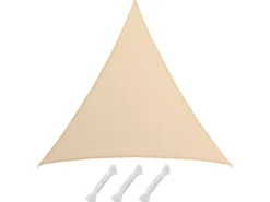 AMANKA Sonnensegel|HDPE Sonnensegel - 6 x 6 x 6m Dreieck
