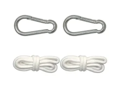 AMANKA Sonnenschirme|Hängematten Befestigung mit Karabiner und Seilen bis 160 kg