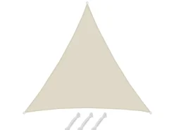 Polyester Sonnensegel Wasserdicht - 6x6x6m Dreieck*AMANKA Clearance