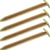 AMANKA Campingzubehör|Pavillons|Stahl Erdnägel mit T-Profil 4 Stück 300 x 25 mm Silberfarben