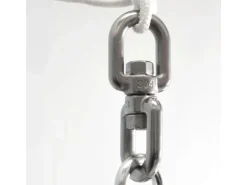 XL-Hängesessel Drehwirbel 10 x 125 mm  bis 420 kg Silber*AMANKA Clearance