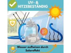 Einbaupools|Amapool Poolschlauch Basics 9 m