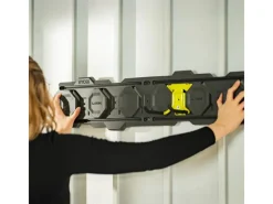 Gartenhaus Urban One Typ 7 Überdachung Rechts 345 x 356 cm Weiß*Amazing Spaces Best