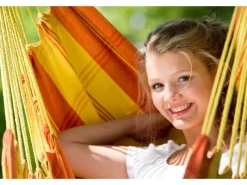 Amazonas Weitere Gartenmöbel|Hängesitz Relax Orange 130 cm x 100 cm