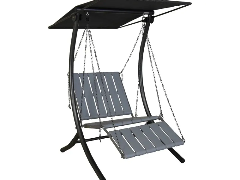 Angerer Hollywoodschaukel 1-Sitzer Luxus Smart Denim*Angerer Freizeitmöbel Outlet