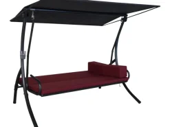 Angerer Hollywoodschaukel Elegance Tolar Rot mit Liegefunktion*Angerer Freizeitmöbel Best