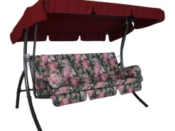 Angerer Hollywoodschaukel Trend Dresden Blumen 3-Sitzer*Angerer Freizeitmöbel Sale