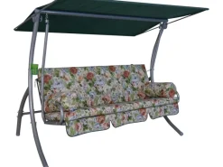 Angerer Hollywoodschaukel Dream Wolfgangsee Creme Blumen*Angerer Freizeitmöbel Best
