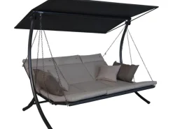 Angerer Hollywoodschaukel Swing Smart Sand 3-Sitzer*Angerer Freizeitmöbel Best