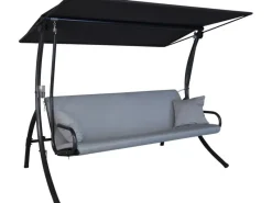 Angerer Hollywoodschaukel Elegance Zip Granit*Angerer Freizeitmöbel Hot