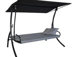 Angerer Hollywoodschaukel Elegance Zip Granit*Angerer Freizeitmöbel Hot