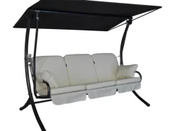 Angerer Freizeitmöbel Hollywoodschaukeln|Angerer Hollywoodschaukel Star Detroit 3-Sitzer