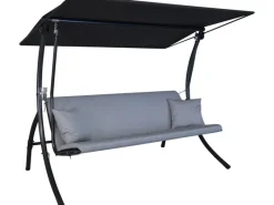 Angerer Hollywoodschaukel Motion Zip Granit 3-Sitzer*Angerer Freizeitmöbel Sale