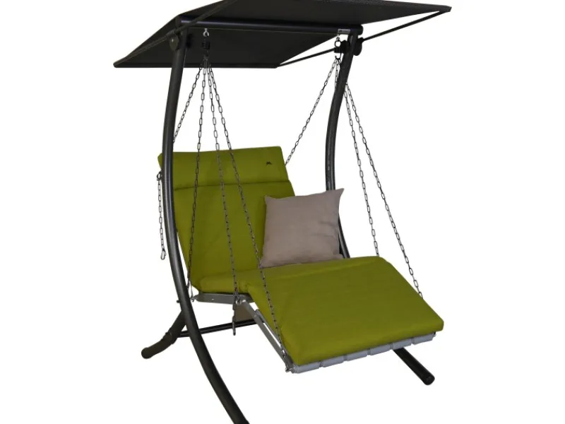 Angerer Hollywoodschaukel 1-Sitzer Luxus Smart Lime*Angerer Freizeitmöbel Sale