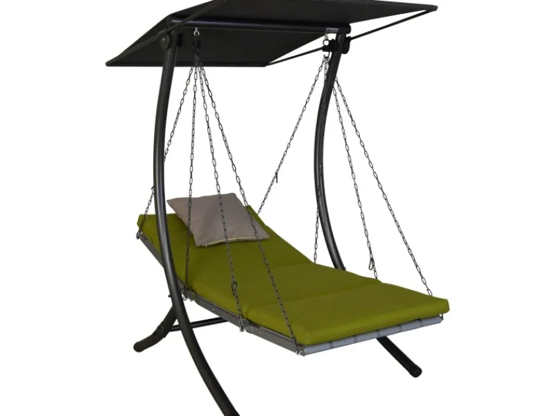 Angerer Hollywoodschaukel 1-Sitzer Luxus Smart Lime*Angerer Freizeitmöbel Sale
