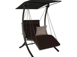 Angerer Freizeitmöbel Hollywoodschaukeln|Angerer Hollywoodschaukel 1-Sitzer Luxus Smart Coffee