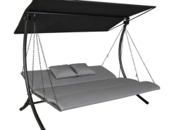 Angerer Hollywoodschaukel Luxus Zip Granit*Angerer Freizeitmöbel Hot