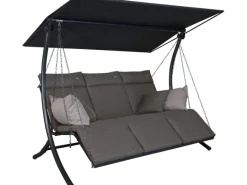 Angerer Freizeitmöbel Hollywoodschaukeln|Lounge-Gartenmöbel|Angerer Hollywoodschaukel Swing Smart 3-Sitzer