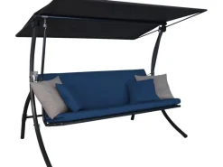 Angerer Freizeitmöbel Hollywoodschaukeln|Angerer Hollywoodschaukel Motion Smart Denim