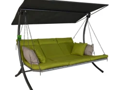 Angerer Freizeitmöbel Hollywoodschaukeln|Angerer Hollywoodschaukel Luxus Smart Lime