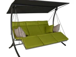 Angerer Freizeitmöbel Hollywoodschaukeln|Angerer Hollywoodschaukel Luxus Smart Lime