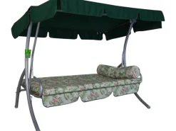 Angerer Hollywoodschaukel Trend Bangkok Blätter Blumen 3-Sitzer*Angerer Freizeitmöbel Clearance