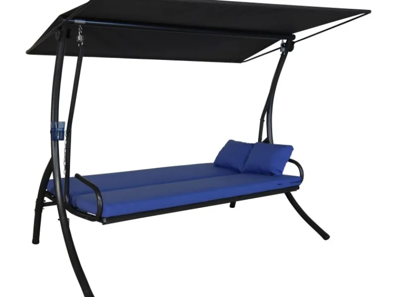 Angerer Top Hollywoodschaukel Detroit 3-Sitzer mit Liegefunktion Hell*Angerer Freizeitmöbel Outlet