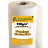 190m² Gartenvlies Unkrautvlies Unkrautfolie Mulchvlies 150g/m² Weiß 2m Breit*Aquagart