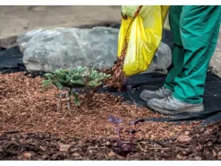 96m² Gartenvlies Unkrautvlies Unkrautfolie Mulchfolie Mulchvlies 150g 1,2m Breit*Aquagart