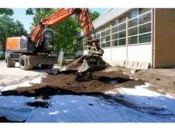 142,5m² Geotextilvlies Gartenvlies Unkrautvlies Drainagevlies 200g 1,9m*Aquagart Online