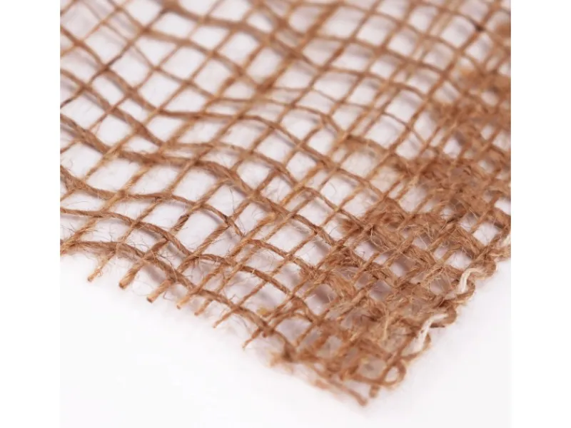 90m x 1m Jutegewebe 105g/m² Jutematte Gartenjute Jute Stoff Sackleinen Juteband*Aquagart Discount