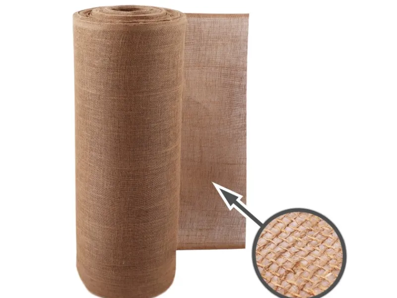 Aquagart Weitere Gartenhelfer|15m x 1m Jutegewebe 215g/m² Jutematte Gartenjute Jute Stoff Sackleinen Juteband