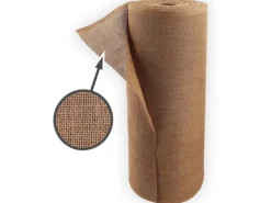 85m x 1m Jutegewebe 305g/m² Jutematte Gartenjute Jute Stoff Sackleinen Juteband*Aquagart Hot